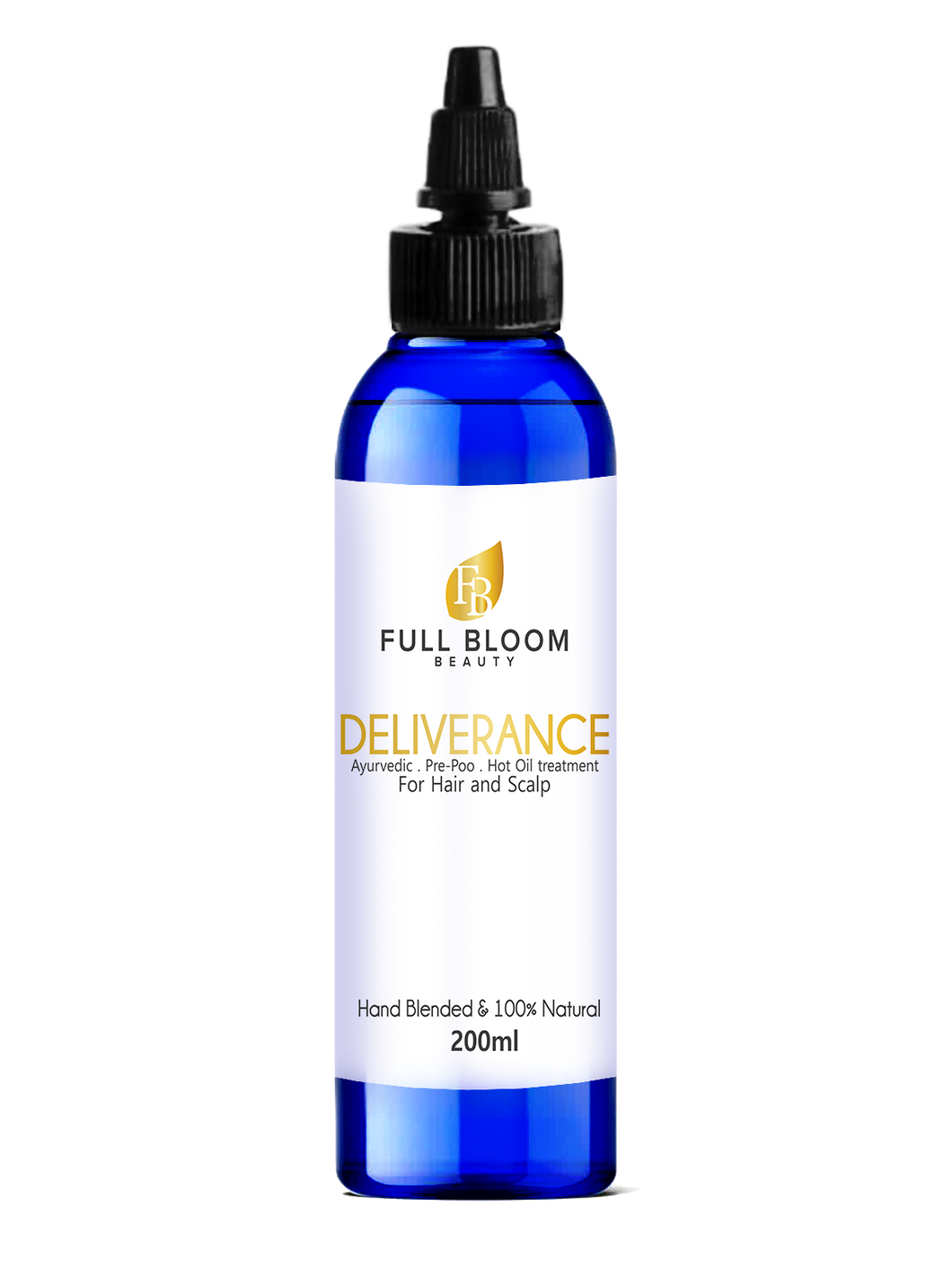 Deliverance - Ayuverdic Pre-Poo Oil for Hair and Scalp promotes Thicker Hair