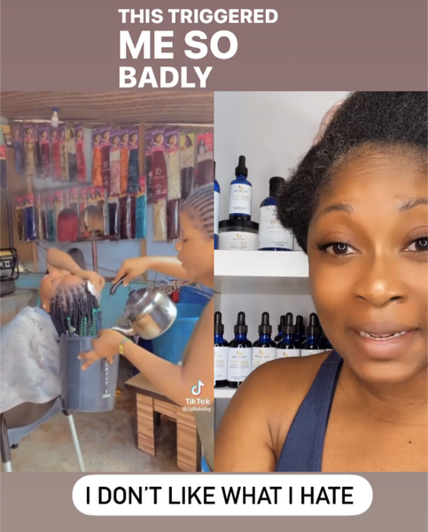 How NOT To Dip Braids In Hot Water