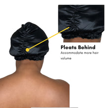 Load image into Gallery viewer, Secure - Luxurious Satin Sleep Turban Bonnet
